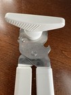 Pampered Chef Smooth Edge Can Opener  2758 White Handheld Manual Opener Retired