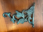 Decorative Plant Hanger Ornate Cast Iron Flower Basket Hook 5 1 2    X 7 1 4   
