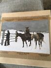 Vintage Remington  the Fall Of The Cowboy  Western Puzzle - 550 Pieces   Nib