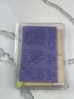 Stampin Up Country Charm Wood Rubber Stamp Set New 