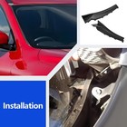 Windshield Wiper Cowl Cover Extension Trim Panel Compatible With Nissan