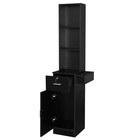 Cabinet Barber Station Hair Styling Storage Shelf Beauty Salon Spa Furniture