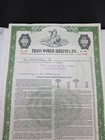 Trans World Airlines Inc 1000 Certificate Ben Loretta Wilder Debenture Usa