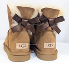 Ugg Women s Mini Bailey Bow Ii Comfort Boots Chestnut - -christmas Gift