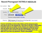 300 Loud Tone Victor Victrola Phonograph Needles For Vintage Gramophone Records