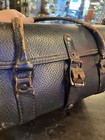 1910   s Leather Segessman Doctor Physician Travel Bag With Bottles   Contents