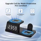4 In1 Fast Wireless Charger Station Dock For Apple Watch Iphone 15 14 13 Pro Max