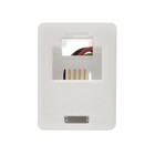 10 Pack Of Rj11 Modular Inline Coupler Straight  White