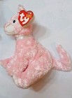 Ty Beanie Baby Carnation The Pink Cat 6  New With Tags Vintage 2002