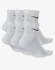 Nike Socks Everyday Plus Training Cushioned Dri-fit Ankle Socks Med  um 6 Pairs