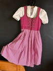 Trachten Girl Check Dirndl Dress Apron Octoberfest Tyrol Traditional Eu 158 164