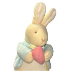 Vintage Eden Plush Beatrix Potter   s Peter Rabbit 10    Blue Coat Holding Carrot