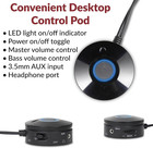 Multimedia Speaker System With Subwoofer  92 Watts Peak Power  Deep Bass