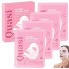 Pack Of 4 box -quasi-collagen Glow Up Mask   Hydrating   Firming Facial Mask