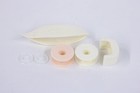 Clover 57-737 Tatting Lacing Equip Shuttle With 2 Bobbins White Lacemaking Tool