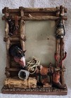 Light Up Western Picture Frame 3d Resin Rustic Cowboy Horse Saddle Boot Lantern