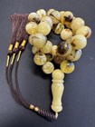 Handmade Natural Baltic Amber 47 2    13 1mm -33 Prayer Beads Tasbih  Misbaha