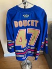 Grand Rapids Griffins Game Worn Jersey   Alex Doucet   Game Worn   Auto d