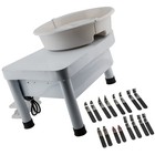 1pc 280w 25cm Electric Pottery Wheel Work Clay Ceramic Machine   Shaping Tool