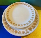 Corelle Gold Butterfly Dinnerware  By The Piece Dinner And Sandwich Plates