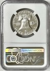 1959 Proof Franklin Silver Half Dollar Ngc Pf68 Bright White