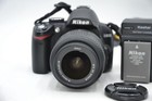 Nikon D3000 10 2mp Digital Slr Camera W  Af-s Dx Nikkor 18-55mm G Vr Lens