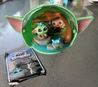 Star Wars Disney Doorables Grogu With Frogs Ultra Rare Mystery Ball Capsule New