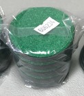 10pcs Elm Usa  Rti Green 3 Sanding Pads For Disc Repair Machines Oem Product 