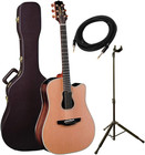 Gb7c Garth Brooks Acoustic-electric Guitar With Case  Stand  And Cable