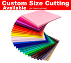 Acrylic Sheet Plexiglass Plastic Sheet  Custom Cutting Available  in Description