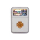 1854 Ngc Au55 Gold  3 Indian Princess Head Coin
