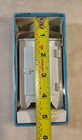 Vtg Dollhouse American Miniature Ge Monitor Metal Refrigerator 