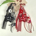 Star Shaped Tassel Bag Pendant Cute Keyring Fashion Backpack Accessory Girl Gift