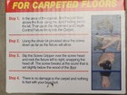 Jaoajo Squeak No More Screw Kit Stops And Eliminates Floor Squeaks