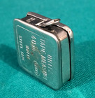 Vtg 1940s Dritz Tape Measure  40   White Steel Tape Made In Br Zone West Germany