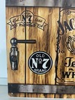 Jack Daniels Tennessee Whiskey Metal Sign - Vintage Style - Old No  7 Sour Mash