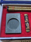 Vintage Chinese Calligraphy Set Writing painting Tools In Original Box  New