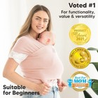 Baby Wraps Carrier  Baby Carrier  Stretch Infant Carrier  For New Born   Toddler
