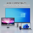 Wireless Gaming Mouse  Rechargeable Computer Mouse Mice With Colorful Led Lights