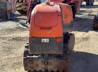 2020 Husqvarna Lp9505 Trench Compactor Roller Remote Control Sheep Foot Kubota