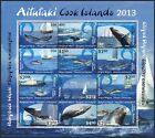 Aitutaki 600-611 612 Sheet 12  Mnh  Cetaceans  2013  Whales  Dolphins  Boats 
