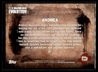 2017 Topps Walking Dead Evolution Brown Parallel  67 Andrea