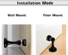 Magnetic Door Stops stainless Steel Door Stops  Strong Magnetic Door Stop  Wa   