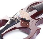Cecilio 4 4cevn-1na Silent Electric Solid Wood Violin W ebony Fittings Mahogany