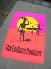 Vintage Endless Summer Surf Movie Poster Surfboard 1965 Silk Screened 50 Years R