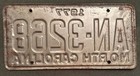 Vintage North Carolina 1977 Auto License Plate Garage Man Cave Collector An3268