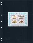  4 50 Scott Value - 1984 Bvi Virgin Isl Boats S s Caribbean Sea Cv Mnh Nh Umm