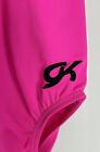 Gk Elite Cs Gymnastics Dance Leotard Child Small Hot Pink Nylon Tank Style