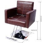 360   Swivel Salon Chair With Heavy Duty Hydraulic Pump Supports 330 Lbs