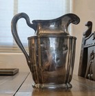 Antique 1909 Palace Hotel San Francisco Silver Plated Water Pitcher No  173 